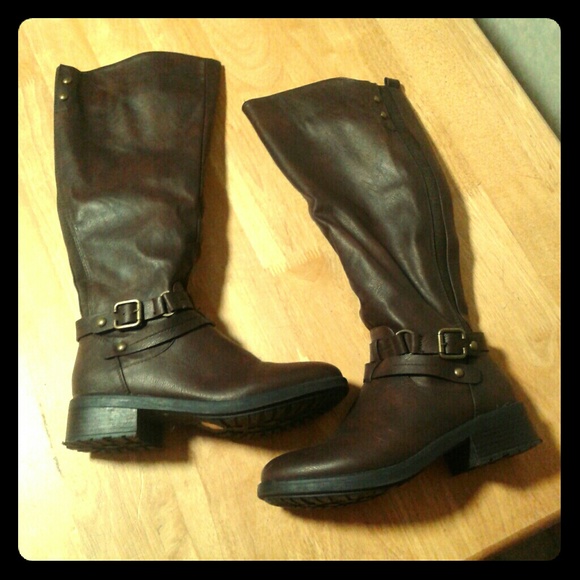 Dream pairs Shoes - Chocolate Riding/Moto boots (9)
